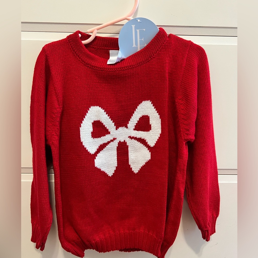 {Little English} bow sweater